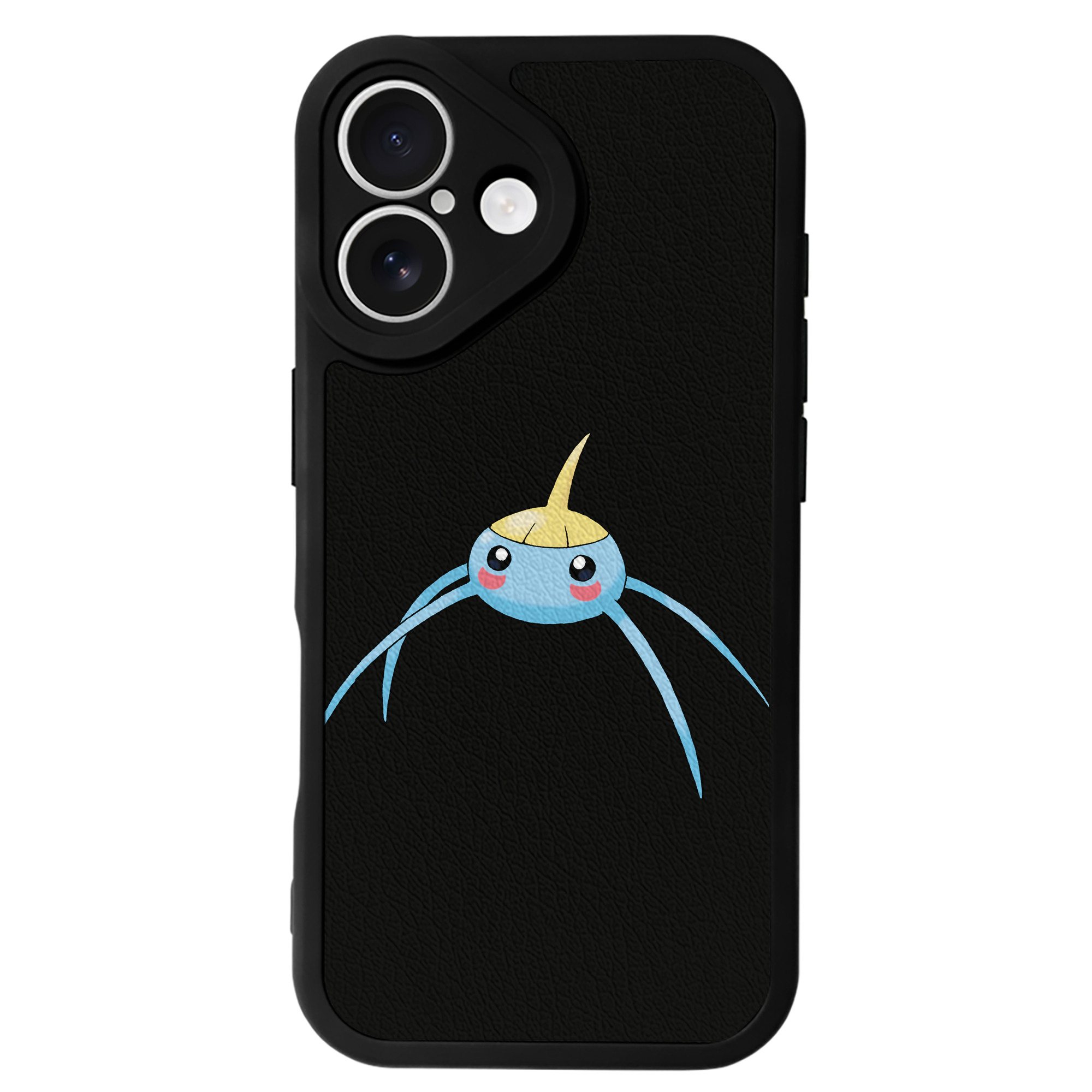 （画像用） ポケットモンスター Pokémon 【iPhone 16シリーズ対応】シリコンスマホケース（レザー調） 材質：シリコン